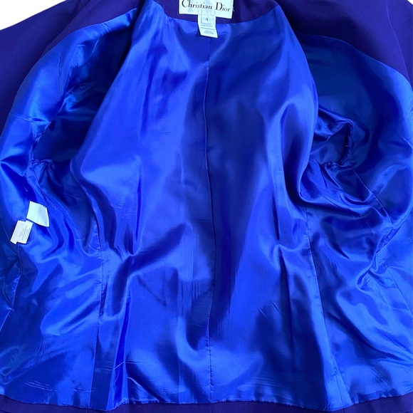 Christian Dior Double Breasted Wool Blazer Jacket - Picture 4 of 6